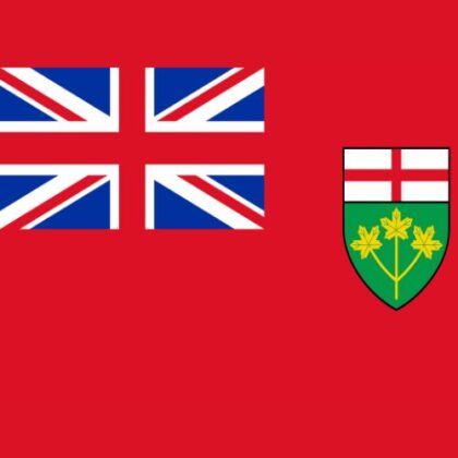 Ontario Flag