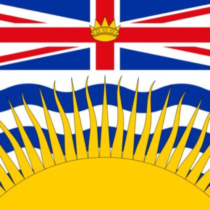 british columbia Flag